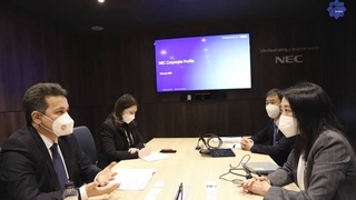 Обсуждены вопросы реализации проектов по развитию BPO- KPO-услуг путем трудоустройства молодежи в республике с руководством компании «NEC»