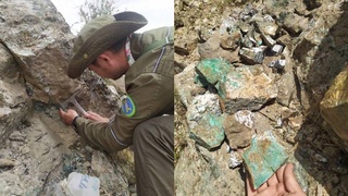 Дар кӯҳсори Сурхондарё таркиби нави маъдан кашф карда шуд