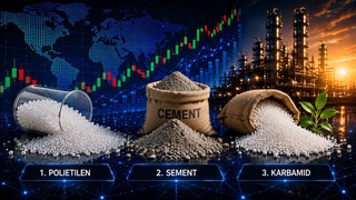 На Узбекской республиканской товарно-сырьевой бирже снизились цены полиэтилен, цемент и карбамид