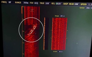 Marmar dengizida cho'kib ketgan yuk kemasi topildi
