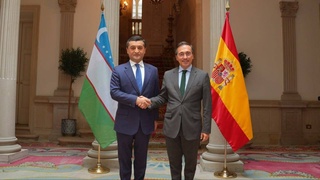 Бахтиёр Саидов провел встречу с главой МИД Испании Хосе Мануэлем Альбаресом