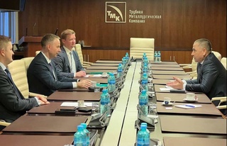 «ТМК» компанияси Бош директори билан нефть ва газ саноатини ривожлантириш масалалари муҳокама этилди