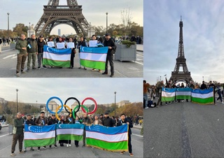 Ӯзбекистонҳо дар Париж Рӯзи Парчами давлатии Ӯзбекистонро таҷлил карданд