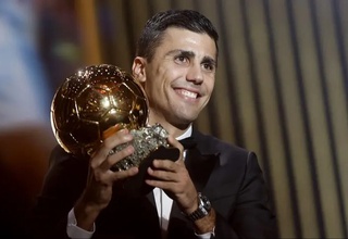 Rodri 2024-yilgi “Oltin to'p”ni qo'lga kiritdi