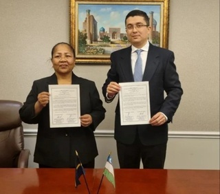 Өзбекстан Науру менен дипломатиялық қатнасықлар орнатты