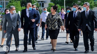 Председатель Сената посетила Ферганский государственный университет