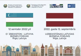Business mission "Made in Uzbekistan" will be held in Latvia on September 12-13