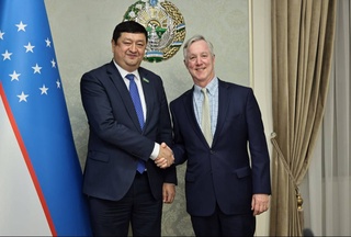 A meeting was held with the delegation of the International Foundation for Electoral Systems