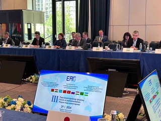 Сенатор Евроосиё гуруҳига аъзо давлатлар парламент аъзоларининг III форумида иштирок этди