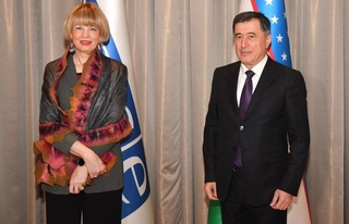 Vladimir Norov YеXHT Bosh kotibi bilan uchrashdi