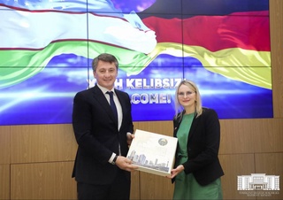 В столичном хокимияте состоялась встреча с делегацией Германии