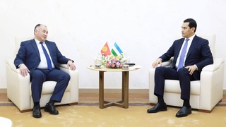 Состоялась встреча с министром энергетики и промышленности Кыргызской Республики