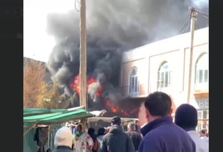 Buxoroda avtoehtiyot qismlari doʻkonida yongʻin chiqdi