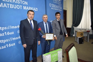 “Экология мавзусига доир энг яхши мақолалар” танлови ғолиблари тақдирланди