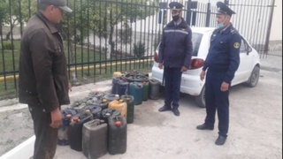 Темир йўл бекатида ёқилғи талон-тарож қилаётган фуқаролар ушланди