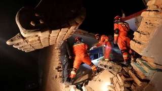 A strong earthquake has occurred in China, killing more than 110 people