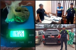 Светофорнинг қизил чироғида тўхтамаган ҳайдовчининг машинасидан гиёҳванд модда топилди