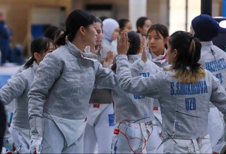 Sabre players from Uzbekistan won the gold of the Youth World Cup stage