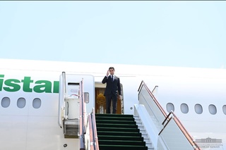President of Turkmenistan arrives in Tashkent