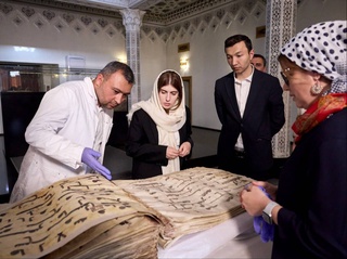 В Ташкенте отреставрируют древнейшую рукопись «Мусхаф Османа»