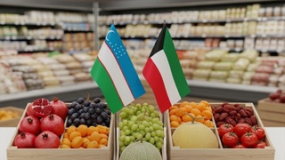 Өзбекстанның ауылшаруашылық өнімдері Парсы шығанағы аймағындағы тұтынушыларға ұсынылады