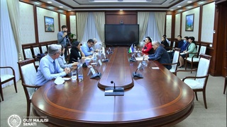 Жаҳон банки делегацияси билан учрашув бўлиб ўтди