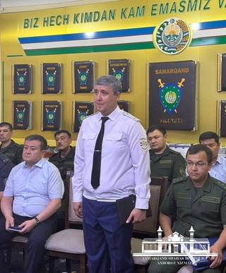 Samarqand shahriga yangi prokuror tayinlandi