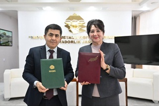 АО «НГМК» и ННО «Центр научных, социальных и гуманитарных инициатив «Оила» подписали меморандум