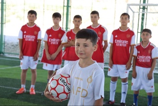 В Газгане Навоийской области расширяется инфраструктура массового детского спорта в махаллях