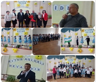 Шоирлар мактабга келганда...