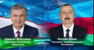 Ўзбекистон Президенти Озарбайжон етакчисини Президент сайлови муваффақиятли ўтказилгани билан табриклади