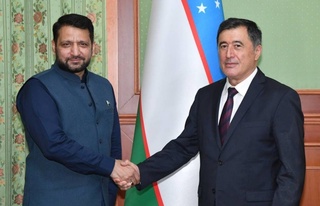 Vladimir Norov Pokiston Elchisini qabul qildi