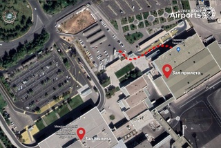 Construction of a meeting area has begun at Tashkent airport