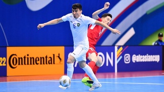 Узбекистан обыграл Таджикистан на Кубке Азии по футзалу