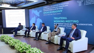 Termiz shahrida transport masalalari boʻyicha uch tomonlama ishchi guruh uchrashuvi boʻlib oʻtmoqda