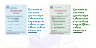 Сайлау бюллетеньдерінің формасы бекітілді