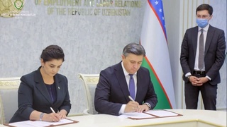 Ўзбекистон ва Тожикистон Меҳнат институтлари ўртасида ҳамкорлик Меморандуми имзоланди