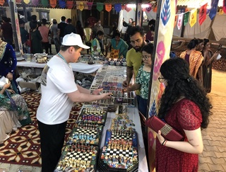 Ўзбекистон халқаро ҳунармандчилик фестивалида иштирок этмоқда