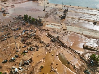 Ливияда сув тошқини қурбонлари сони ошмоқда