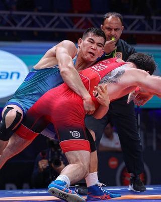 Паҳлавонони ватанӣ мусобиқаи рейтингиро дар Бишкек ба таври муносиб оғоз карданд