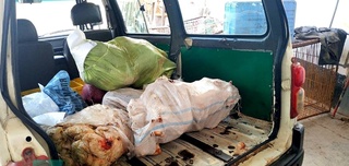 Тошкент вилоятида келиб чиқиши номаълум бўлган сифатсиз гўшт маҳсулотлари йўқ қилинди