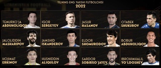 Футбол: энг яхшиликка номзодлар рўйхати эълон қилинди