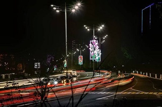 Restrictions on street lighting at night have been introduced in Tashkent