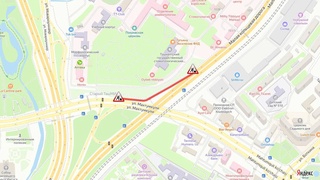 В Ташкенте на месяц перекрыли съезд с МКАД на улицу Махтумкули