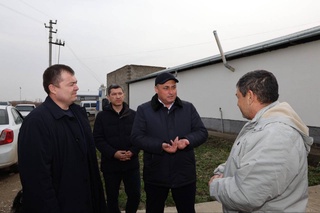 Заместитель министра горнодобывающей промышленности и геологии посетил Хатырчинский район Навоийской области