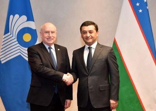 Бахтияр Саидов Достастық  Бас хатшысы Сергей Лебедевпен кездесті