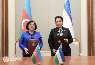 Танзила Нарбаева провела встречу с Председателем Милли Меджлиса Азербайджанской Республики Сахибой Гафаровой