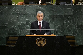 Давлатимиз раҳбари БМТ минбарида қатор ташаббусларни илгари сурди