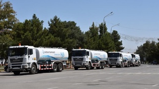 Ичимлик суви тармоқларида таъмирлаш ишлари амалга оширилаётганда сув транспортда етказиб берилади