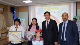 Ziyo maskanida yosh rassomlarni taqdirlash va yangi kitob taqdimoti oʻtkazildi